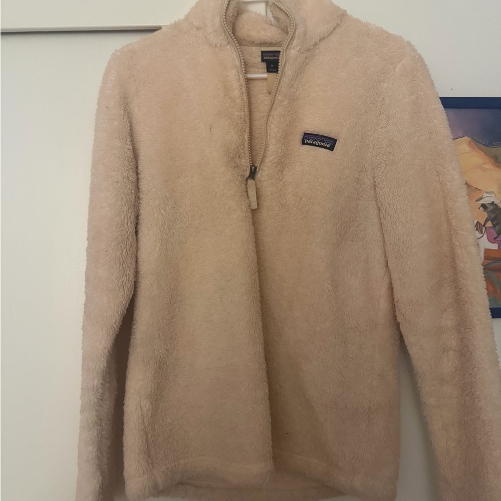 Patagonia Beige Fleece Jacket